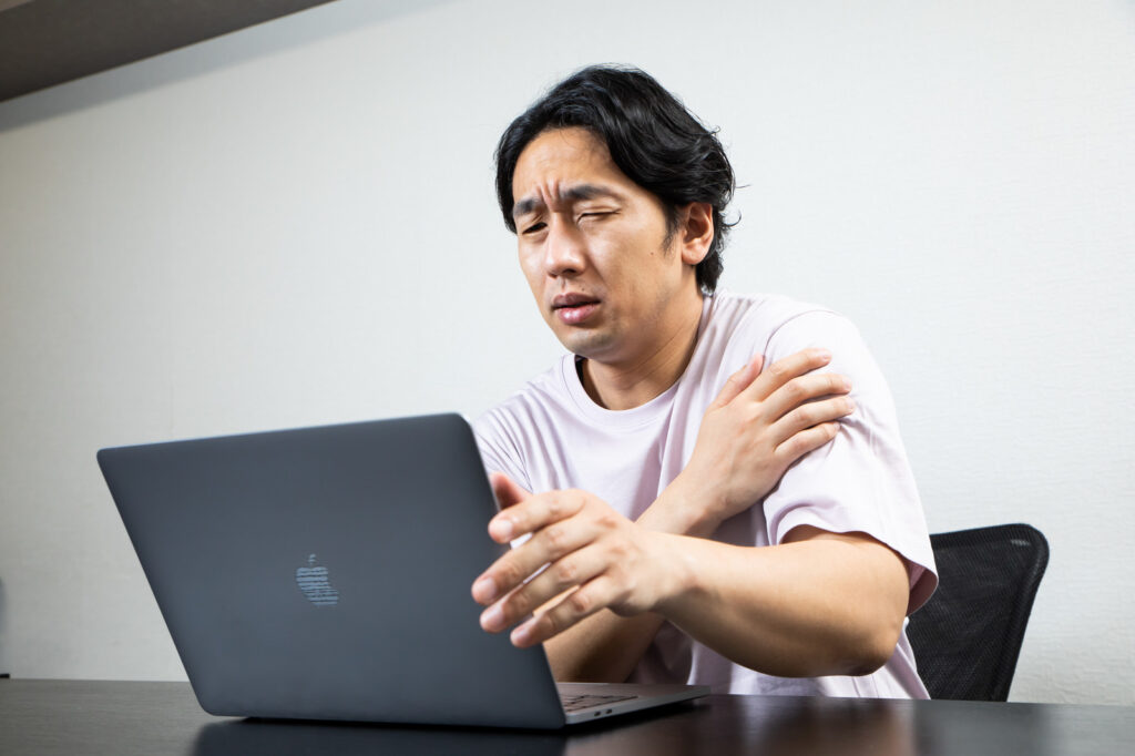 肩こりがひどくなって│肩こりの原因は花粉症かも知れない