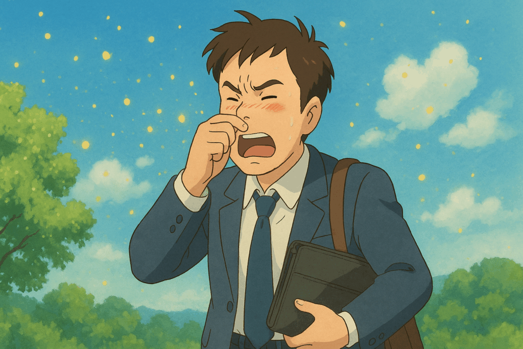 花粉症は栄養じゃ治らないよね│花粉症の原因はストレスだから