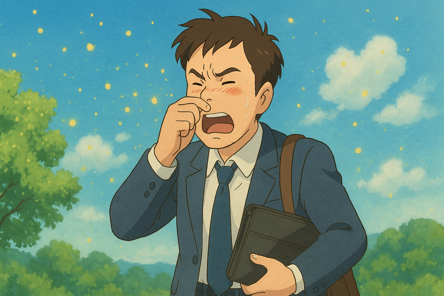 花粉症は栄養じゃ治らないよね│花粉症の原因はストレスだから